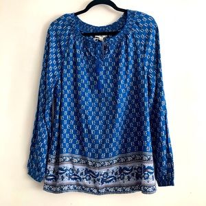 BeachLunchLounge Boho bracelet sleeve tunic blouse